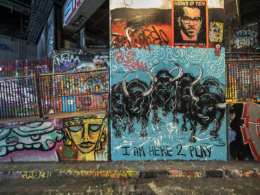 A look at: Leake Street Arches graffiti tunnel - London With Littles